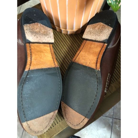 THE HOLMES STORE LEATHER LOAFERS SZ 91/2 main image 5